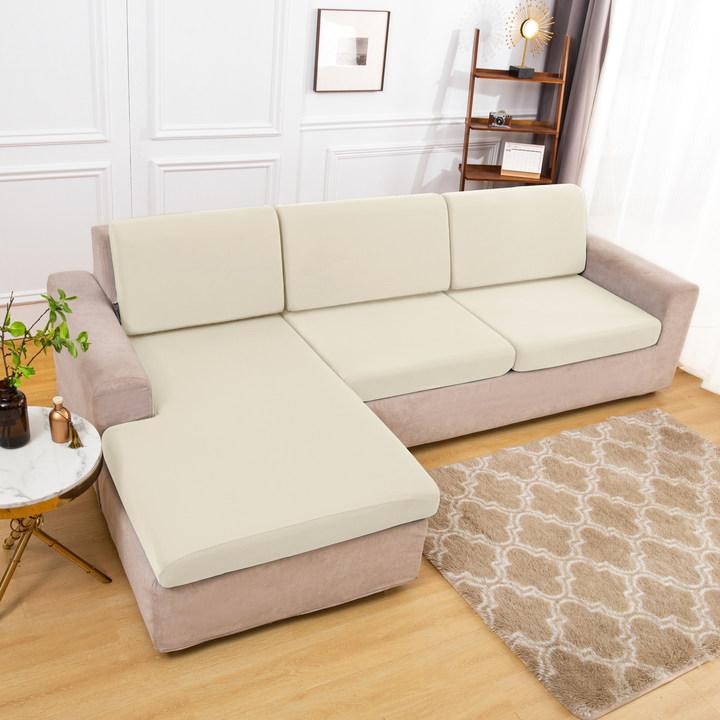 Waterproof Sofa Cover Stretch Seat Cushion Covers Sofa Slipcover For Living Room L Shaped Couch Cover Protector Cover For Home