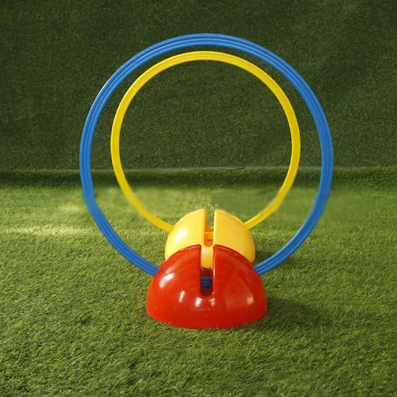 1 Pezzo Base ad Iniezione d'Acqua Porta da Calcio Bandierina Logo Palo Segnale Attrezzatura per Allenamento Segnaletica Bastone Segnalatore di Ostacoli