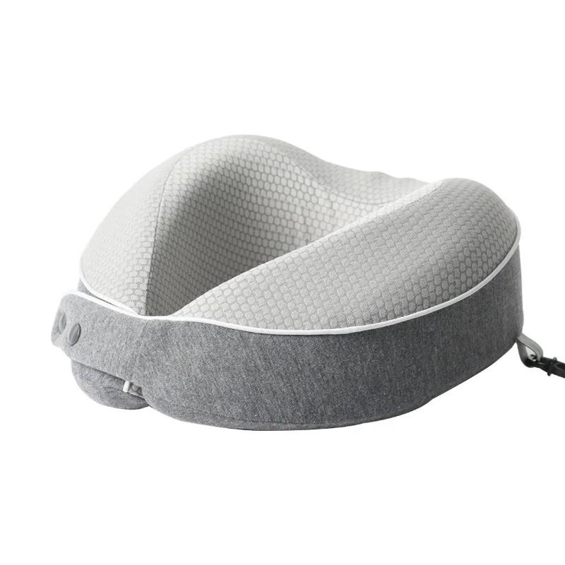 U-shaped Travel Pillow Memory Cotton Neck Protection Pillow Slow Rebound Soft Massage Neck Pillow Adult Children Aircraft Pillow
