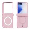 3 in1 Liquid Silicone Invisible Case For Samsung Galaxy Z Flip 7 Flip7 Magnetic Wireless Charging Shockproof Protective Cover