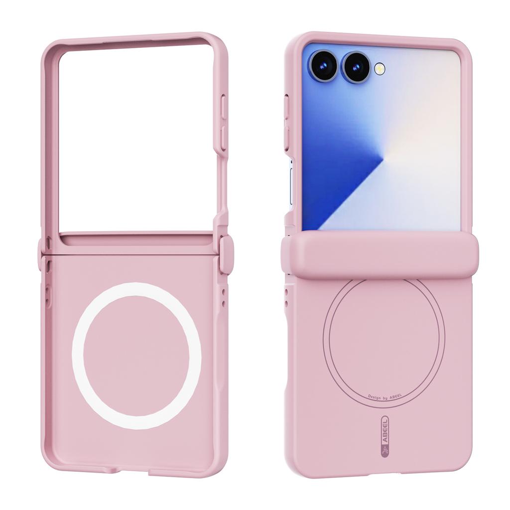 3 in1 Liquid Silicone Invisible Case For Samsung Galaxy Z Flip 7 Flip7 Magnetic Wireless Charging Shockproof Protective Cover