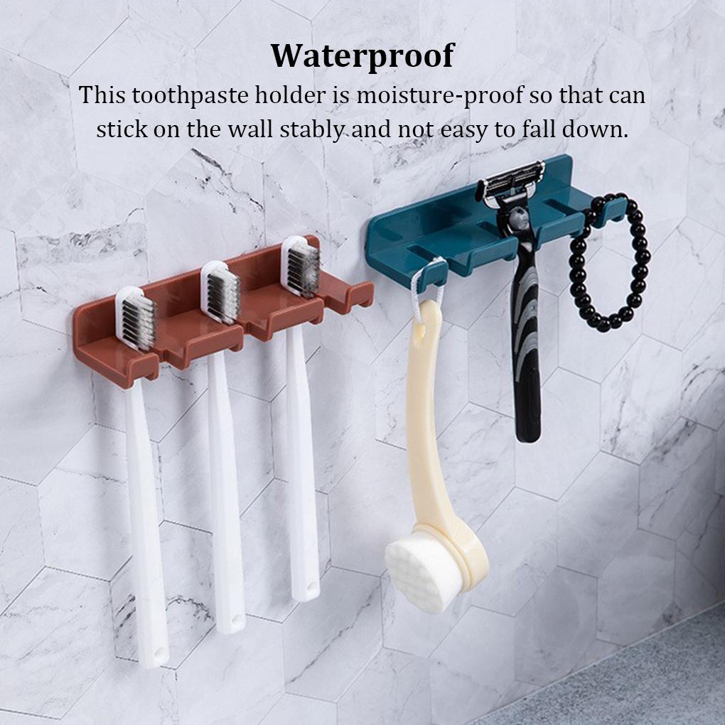 Wandmontierter, stanzfreier Hängehakenhalter, multifunktionale Kabelaufbewahrung, Türhänger, Haushalt, Badezimmer, Wohnzimmer