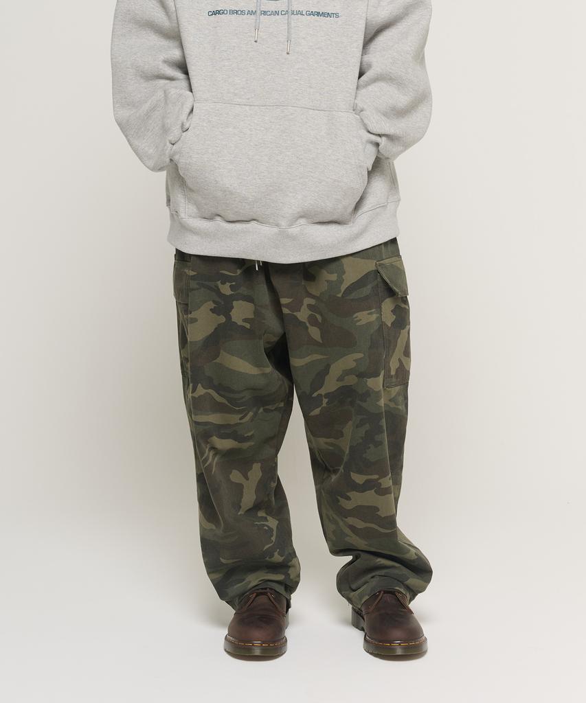 CARGOBROS Camo Pattern Bio Balloon Pants (Khaki)