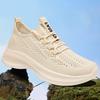 Breathable Walking Mesh Flat Shoes Women Casual Shoes Sneakers Women 2025 Vulcanized Shoes Female Footwear 8965