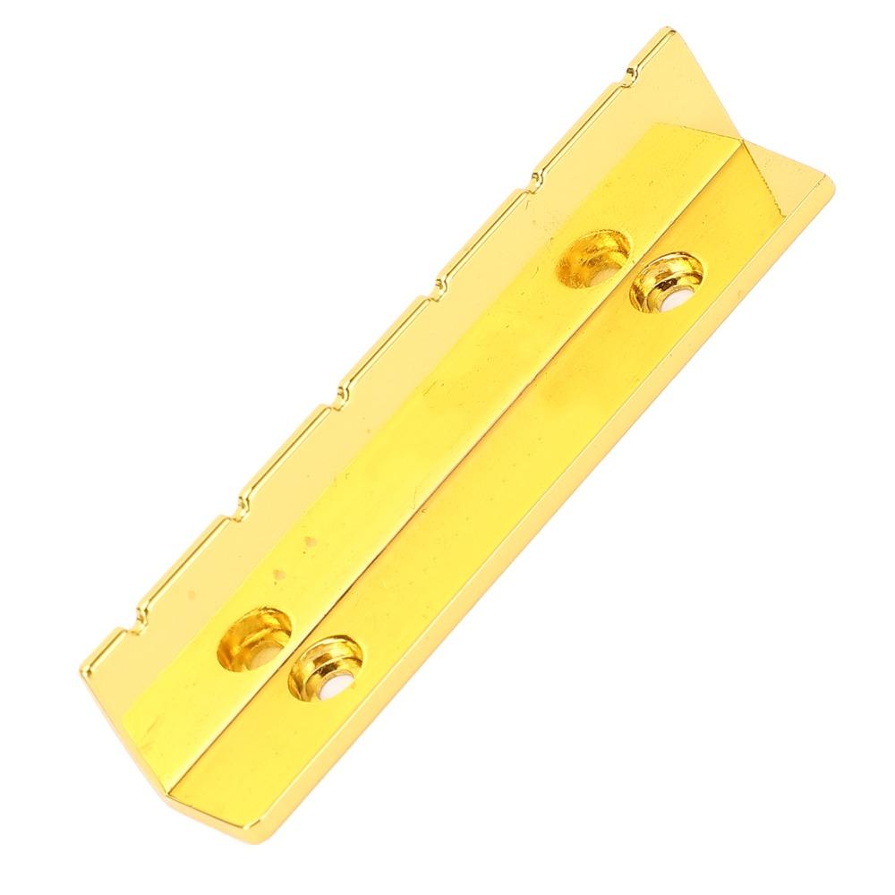 Gold Color Metal Guitar Nut Metal Guitar Replacement Parts For Acoustic Guitar