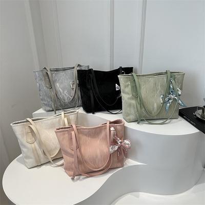 Versatile Handbag Women's New Small Fresh and Fashionable Shoulder Bag Large-capacity Commuter Tote Bag