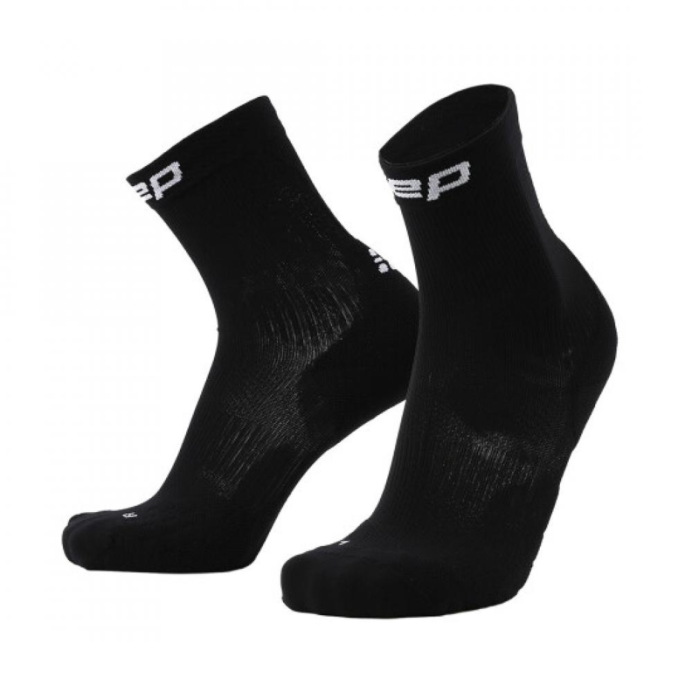 Cep Men S Core Run compreSSion SockS Mid Cut 5.0 Black Wp8c5r
