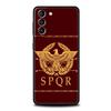 Roman Empire Emblem Phone Case For Samsung Galaxy S25 Edge S24 S23 S22 S20 Ultra S21 FE 5G S10 Plus Soft TPU Cover