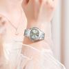 POEDAGAR Square Woman Watch Date Week Waterproof Luminous Ladies Watch Stainless Steel Quartz Fashion Watches Gift