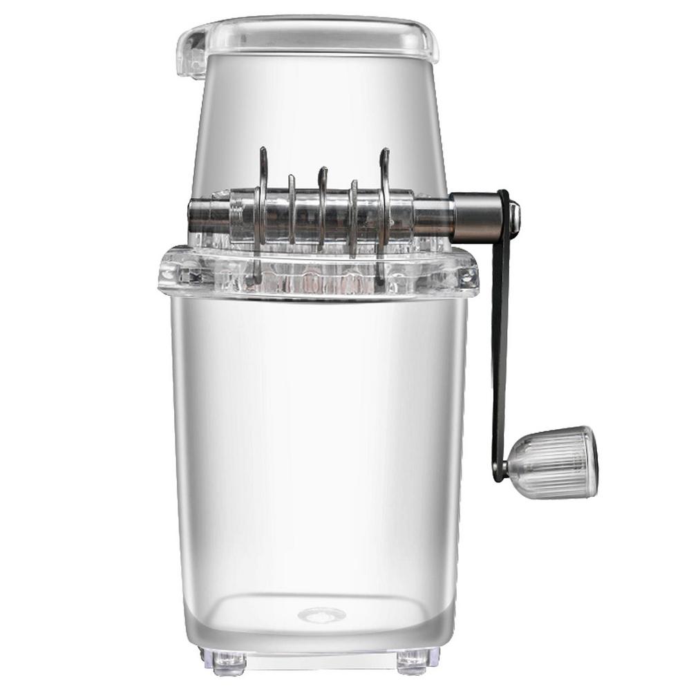 

Ручная дробилка льда, мини-бритва для льда, машина для приготовления смузи, машина для разбивания ледяных блоков белый