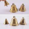 Cattle Sheep Copper Bell Super Loud Wind Chime Horse Cat Dog Livestock Bell Horn Hand-cranked Bell Outdoor Doorbell Ornament 1Pc