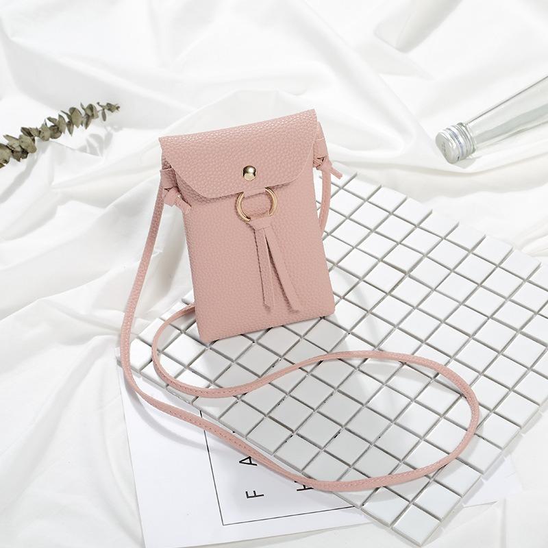 Bag women, new women's bag mini casual small square bag shoulder messenger bag mobile phone bag