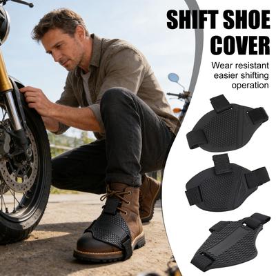 Non- Motorcycle Gear Shifter Pad Shoe Cover - - Rubber Boot Protector For Men/Women, Scratch Proof Rubber Guard For Boots/ Universal Fit