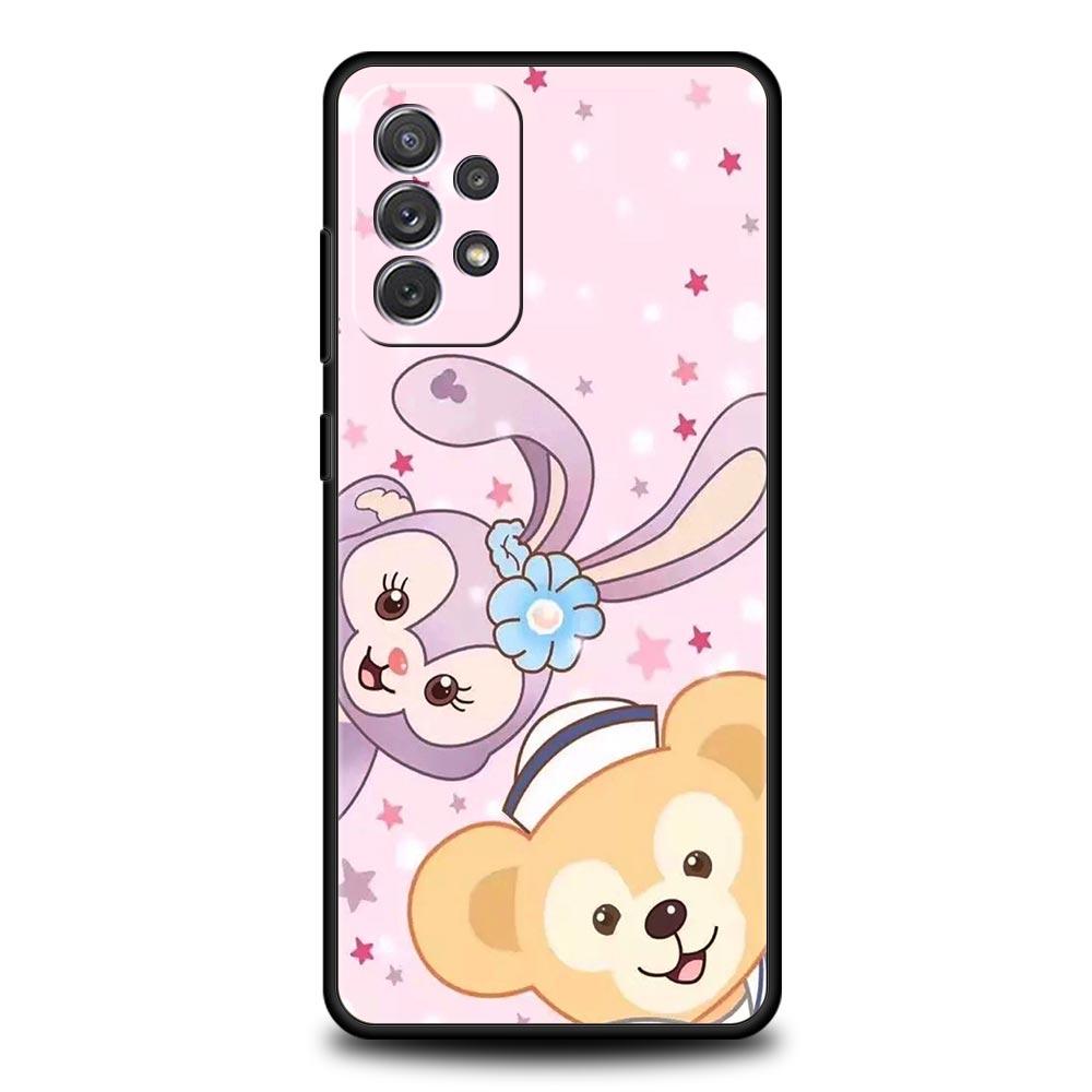 

Чехол для телефона с милым другом Даффи для Samsung Galaxy A51 A53 A71 A21S A12 A11 A31 A41 A01 A03s A22 A23 A33 A73 A13 5G, мягкий чехол Samsung A52 5G