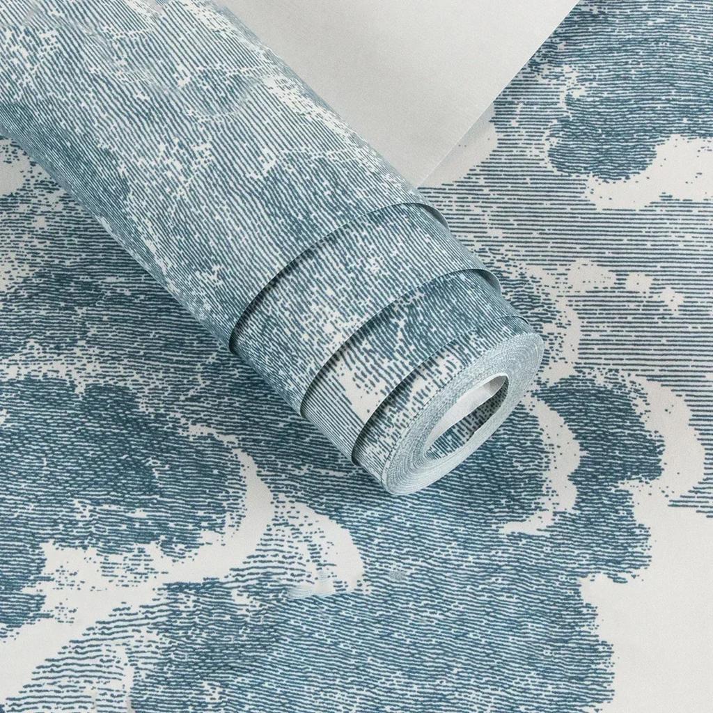 Modern Abstract Cloud Wall Cover Living Room Bedroom Sofa Tv Background Clothing Shop Classic 3D Cloud Wall Cover Papel De Parede