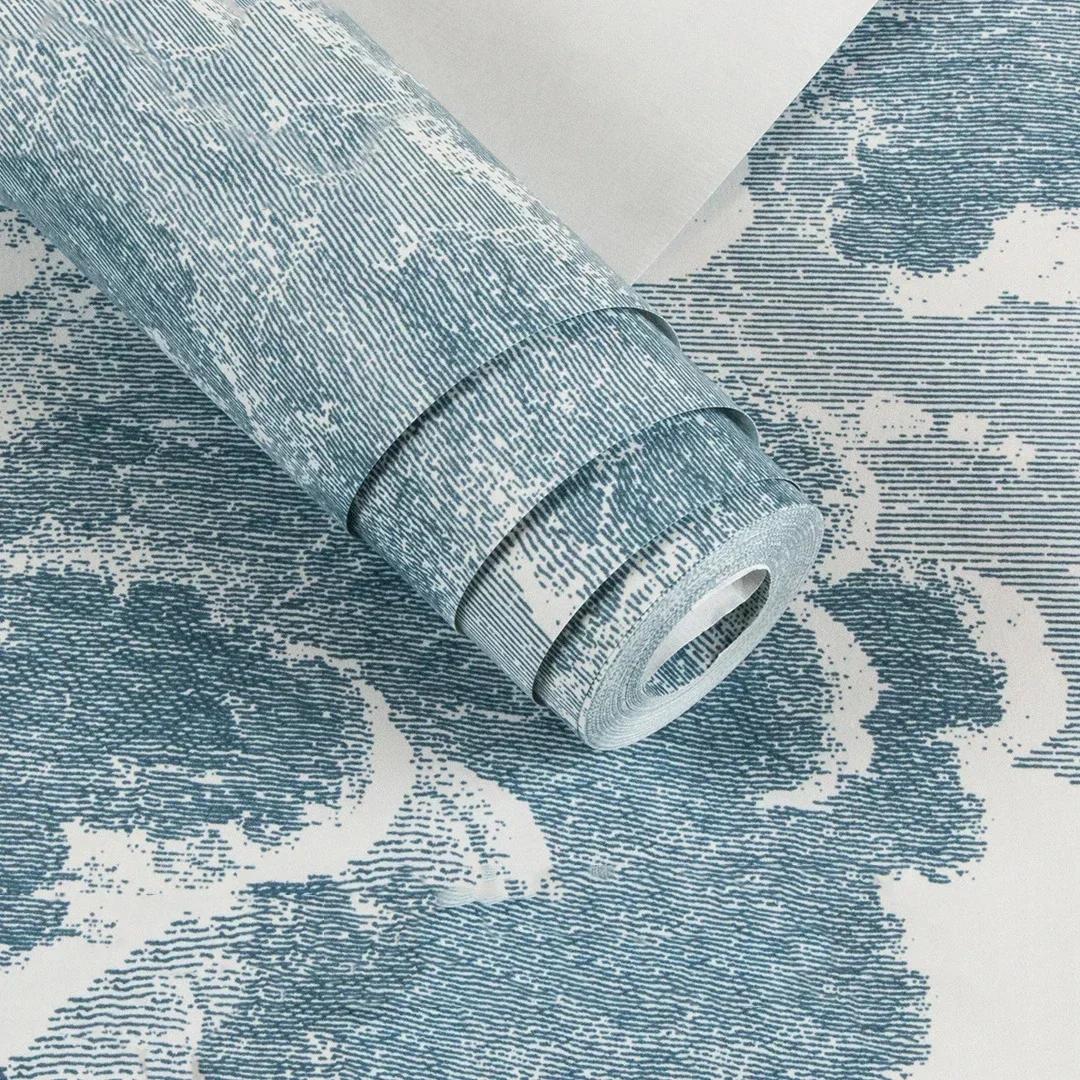 

Современные абстрактные облачные обои гостиная спальня диван ТВ фон магазин одежды классические 3D облачные обои Papel De Parede 53cmx1m