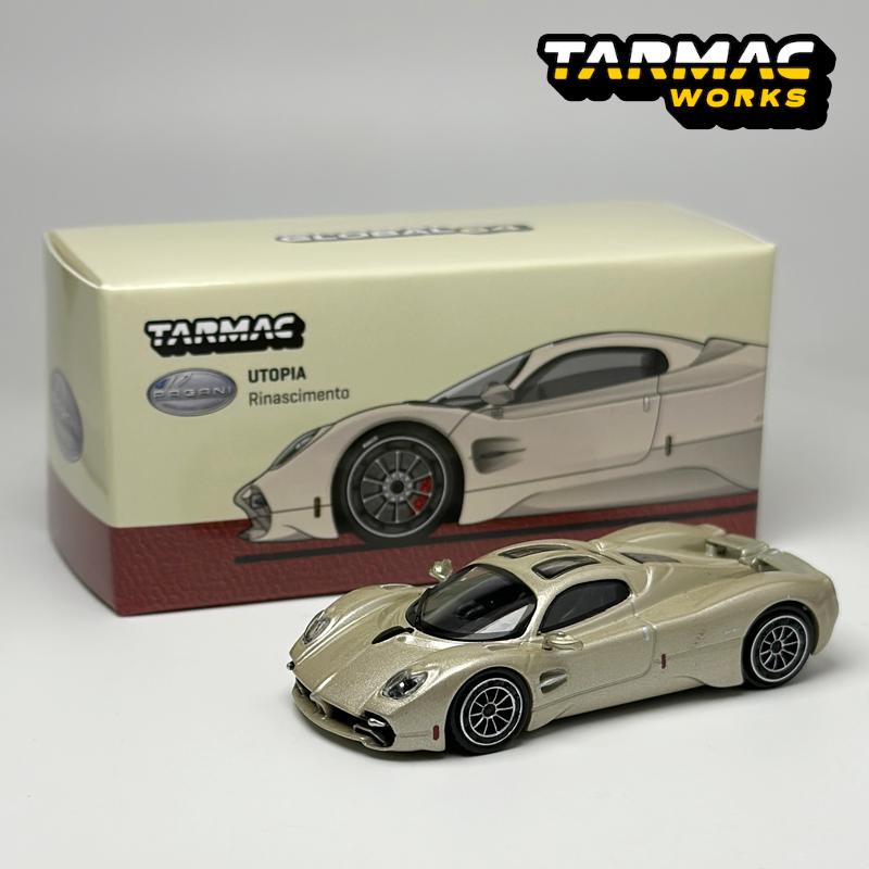 Tw 1:64 Tarmac Works Pagani Utopia Rinascimento Legierungs-Automodell Chase gray