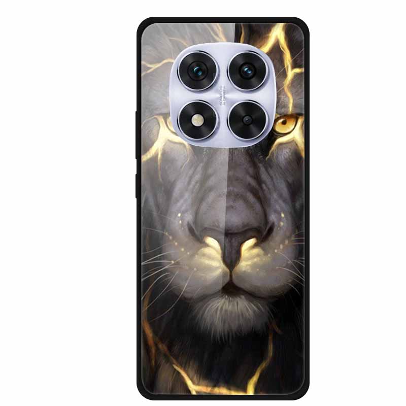 Hard Back Cover For Xiaomi Redmi Note 14 Pro 5G Case Soft Bumper Tempered Glass Case For Redmi Note 14 Pro 4G Case Note14 Pro