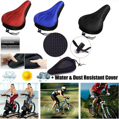 Nový Soft Bicycle Cycle Extra Comfort Gelový polštářek na sedlo