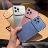 Ultra-Thin Matte Metallic Back Cover for iPhone 16 ProMax,15 Pro,14 ProMax,13 Pro Heavy Duty Camera Protection Case