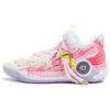 Nike KD Trey 5 IX Slip Resistant Slip Resistant Mid Top Vintage Basketball Shoes Unisex Pink Asian Version DJ6922-100(Team197-)