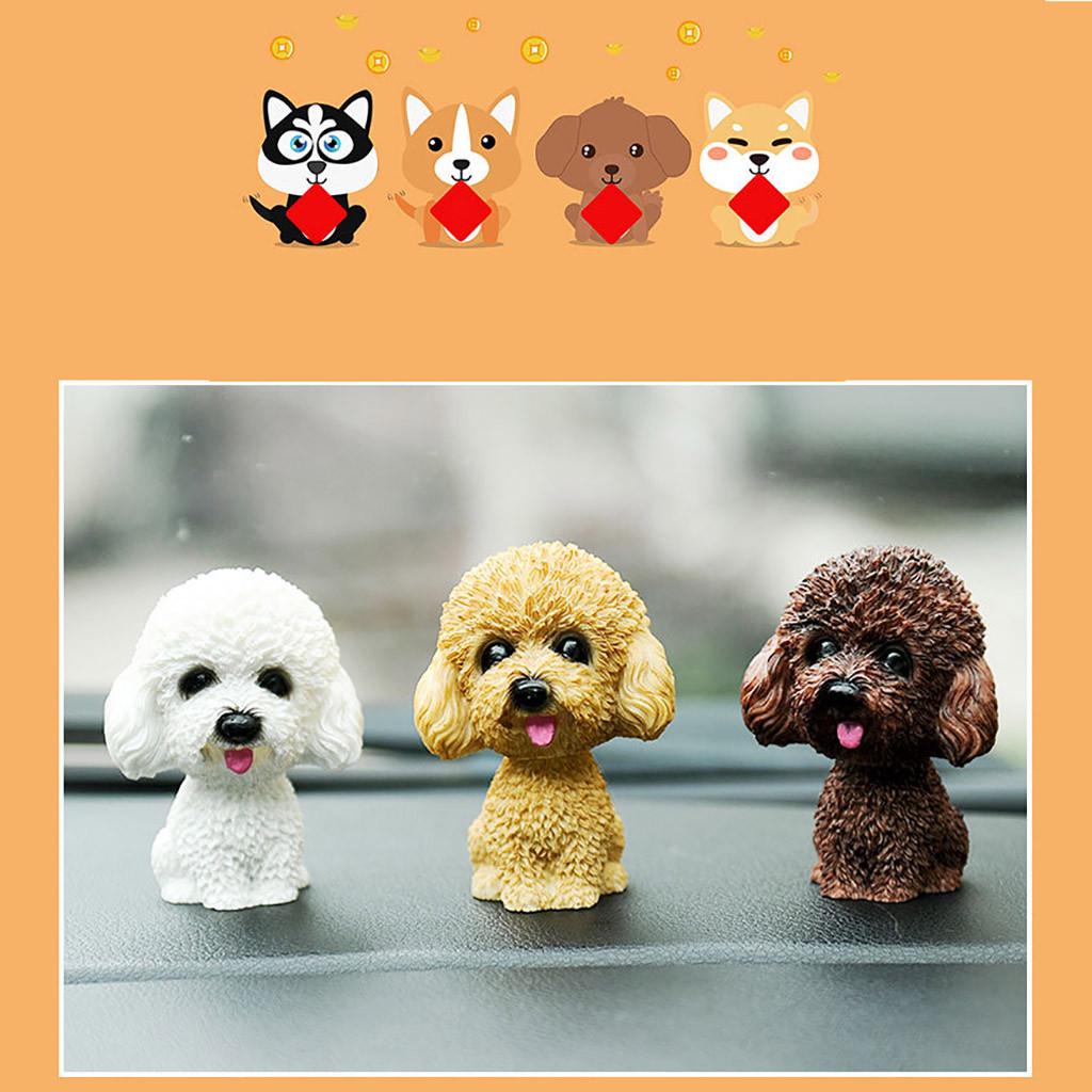 Buy 1PC Lovely Auto Car Decoration Doll Pet Dogs toy Car Interior