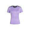 Asics Lite-Show Round Neck Pullover Casual Sports Short Sleeve T-Shirt Women Tops Purple 2012C768-500