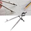 6 Inch Leather   Creaser with Pencil Holder   Spacing Spring Wing Divider Caliper for Woodworking Drafting