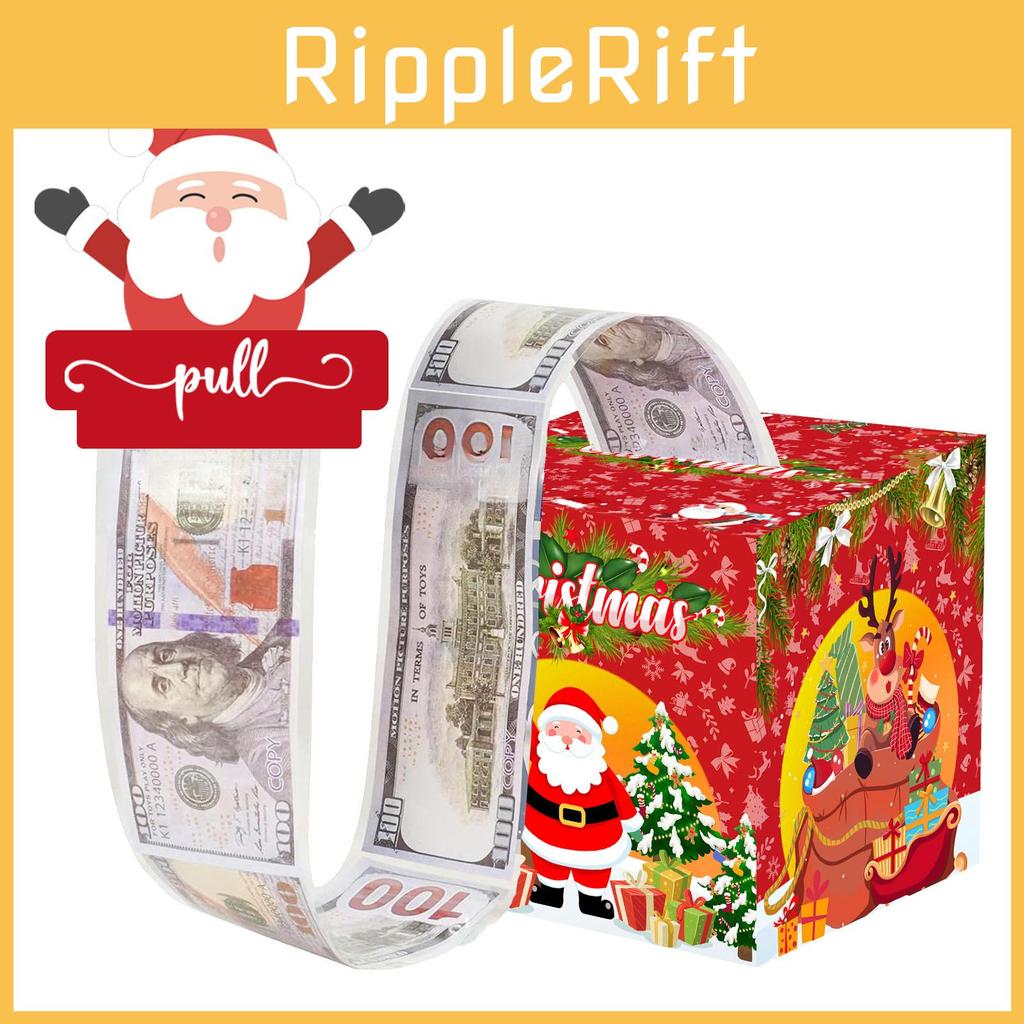 Weihnachten Weihnachtsmann Thema Spardose Mit Roter Papierkonstruktion Für Festliche Feiern Und Zum Verschenken