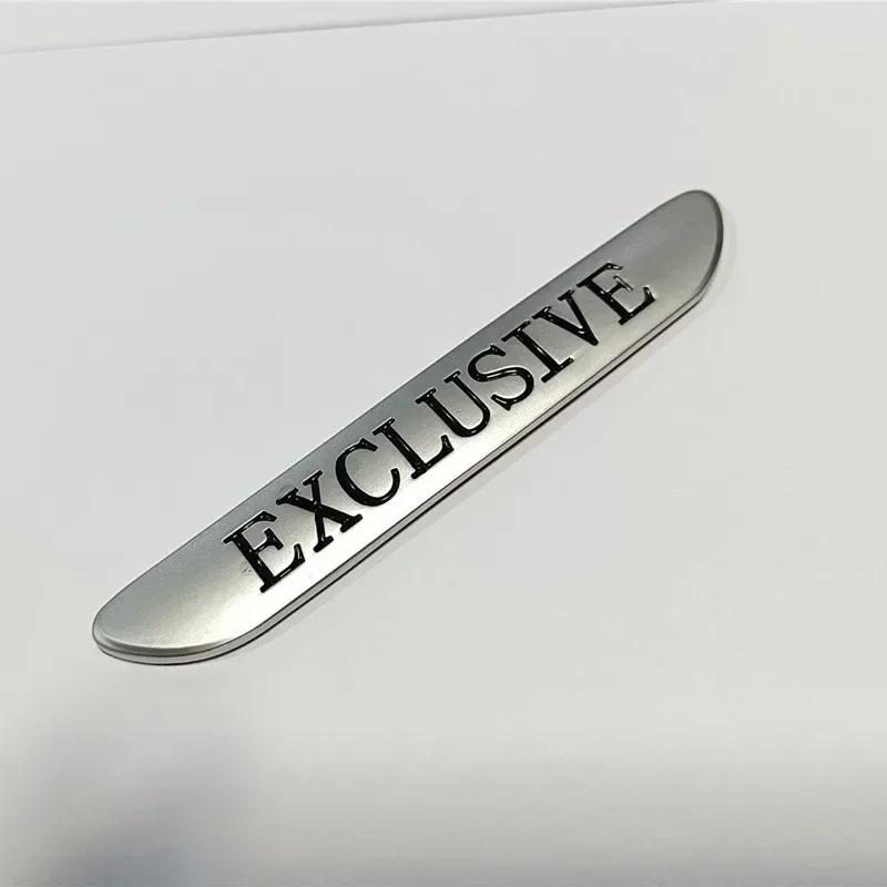 3D Metal EXCLUSIVE Side Fender Stickers Emblem Badge Car Styling Accessories for Mercedes Benz VITO C180 W205 W213 E300 E200 AMG