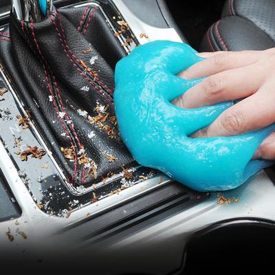 1/3/5 pezzi Gel detergente per auto, kit di pulizia riutilizzabile per la pulizia delle fessure dell'auto e della polvere,