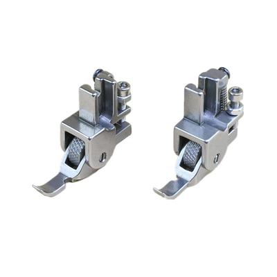 Thick Thin Fabrics Zipper Sewing Industrial Sewing Roller Presser Foot Multiple Roller Types Left Right Single Side Durable Met