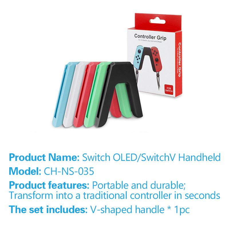 Game Controller Holder Bracket V-Shaped Portable Controller Accessories For Nintendo Switch/Switch Oled Joy-Con Handle