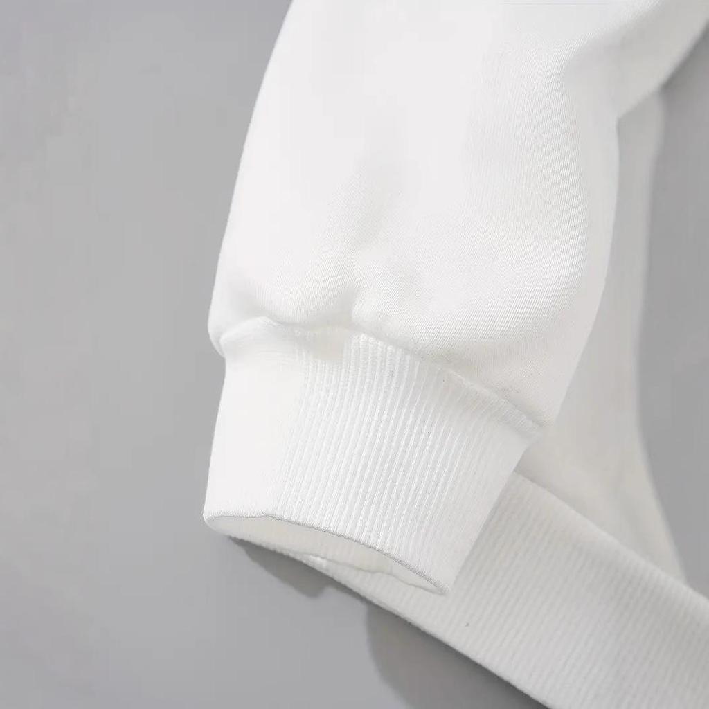 TEMU Damen Sweatshirt in Unifarben, erhältlich in europäischen und amerikanischen Größen mit Bügel-Wärmetransfer-Design