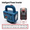 150W Portable Power Inverter DC to AC Converter for Makita 18V Battery Mobile Device Charging