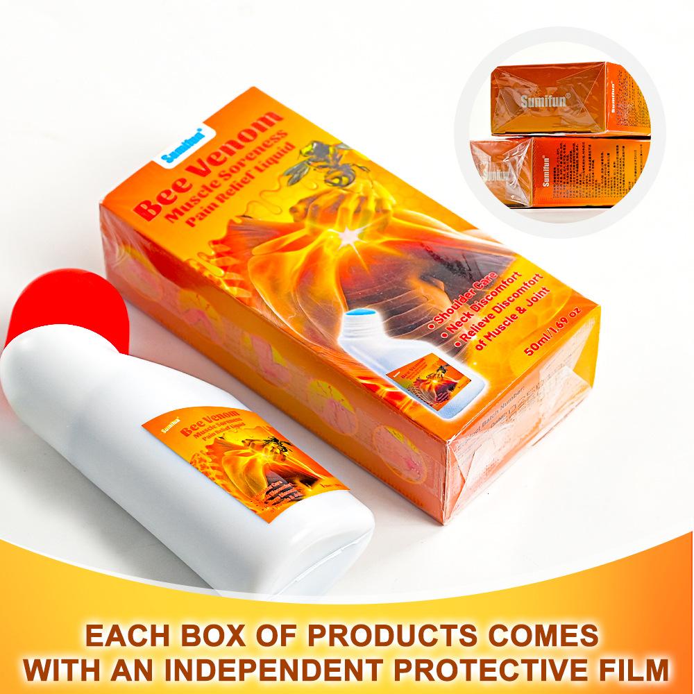 Sumifum 1 Pc Bee Joint Exhausted Relieved Ointment Spine Knee Shoulder Sport Injury Care Solution Bunion Herbal Spray.