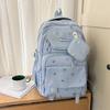 Bear Printed Backpack Student Schoolbag Women's Lightweight Backpack