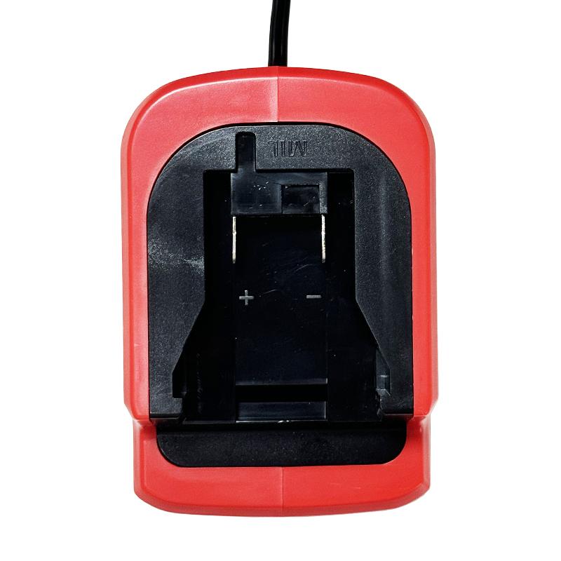 100V-240V Portable Li-ion Battery Mini Compact Charger for Milwaukee 18V Lithium Battery Replacement for M18 18V Battery Charger
