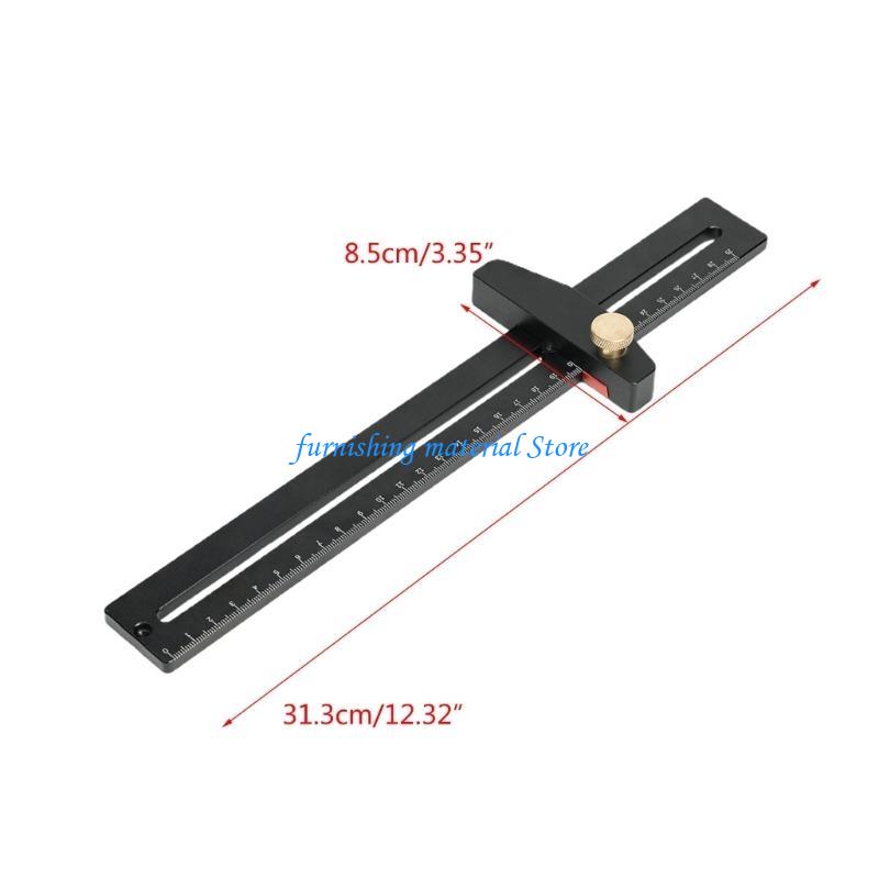 Y5GD Woodworking Drawing CompassCirculars Drawing Tool Hole Ruler Woodworking