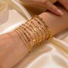 Stainless Steel Chain Gold Personalized Fashion Bracelet Stacked Bead Chain 1170