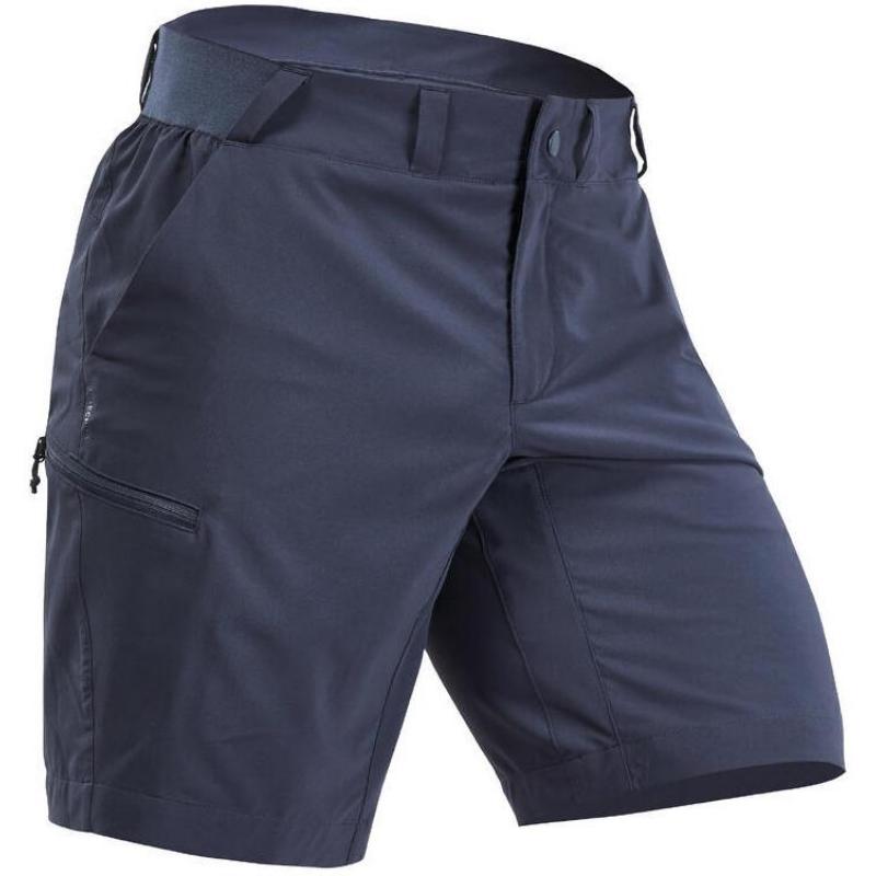 

DECATHLON MH100 Solid Color Simple Quick Dry Breathable Casual Shorts Men s Dark Grey 44 темно-серого