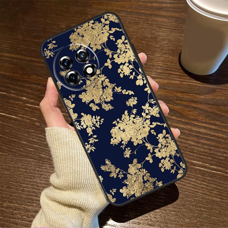 Floral Chic Roses Tulips Garden Case For OnePlus 15R 13R 12R 10R 8T 10T 13T 15 13 12 11 9 10 Pro Nord CE 5 4 3 2 Lite N20 N30