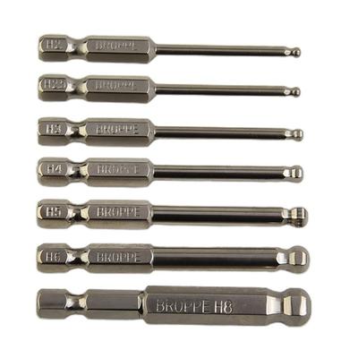 Bit Șurubelniță 65mm Cap Sferic Cap Sferic Bit Șurubelniță Cap Sferic Bit Hexagonal
