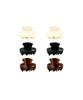 Has [2 Pack] Hdm015 French Mini Celluloid Hair Clips