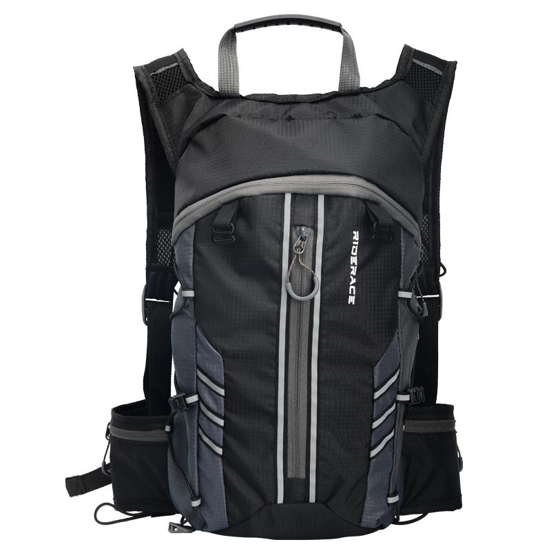 Велосипедная сумка для воды, складная, 10 л, спортивная, для пешего туризма, портативная, дышащая, для велоспорта, шоссейного велосипеда, скалолазания, сумка для гидратации, рюкзак серый