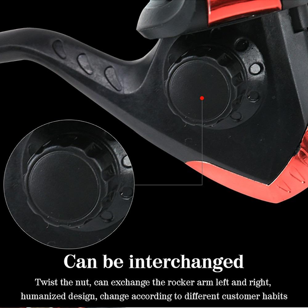 Spinning Fishing Reels 5.2:1 Wheel Plastics Ice Fishing Reel for Lure with Line Vessel Bait Casting Flying Fishing Trolling 260319