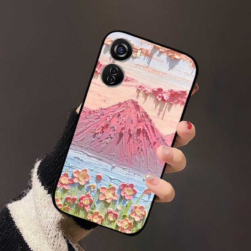 For ZTE Nubia Neo 5G Case Shockproof Phone Cover For ZTE Axon 40 Lite Blade V40 V50 Design 5G Blade V41 Vita Black Phone Fundas