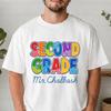 Second Grade Teacher Shirt Personalized, Custom 2nd Grade Teacher Name Tee, Second Grade Shirt, Comfort Colors Second Grade Teacher T-Shirt