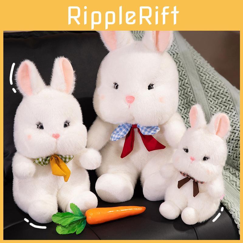 Bow Tie Rabbit Plush Toy Cartoon Stuffed Animal Doll Cute Kids Gift Birthday