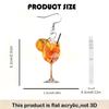 Beer Festival Wine Glass Orange Juice Earrings Fashion 2D Flat Design Earrings Women Party Jewelry Gift Give To Friends